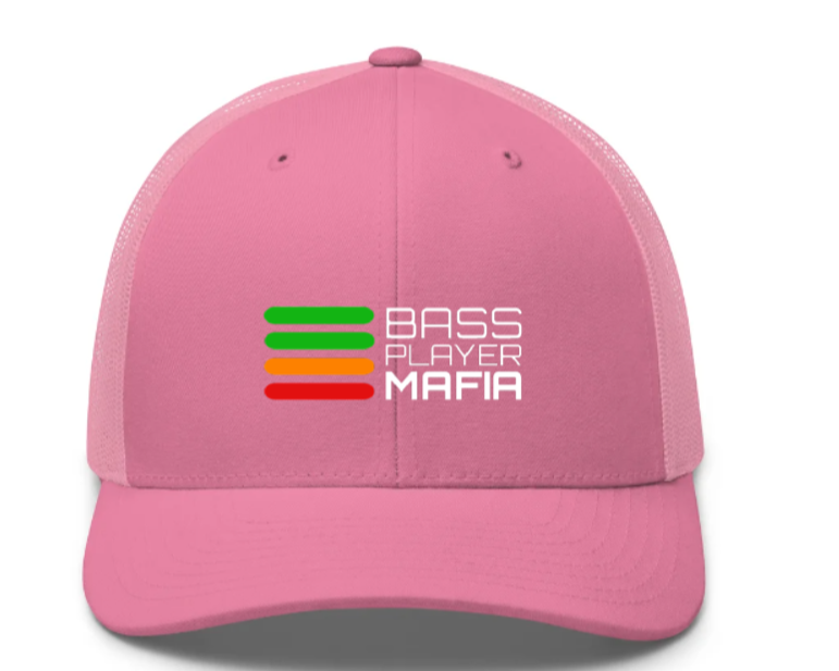 Hat Pink Trucker Main Logo