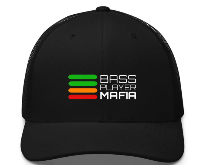 Hat Black Trucker Main Logo