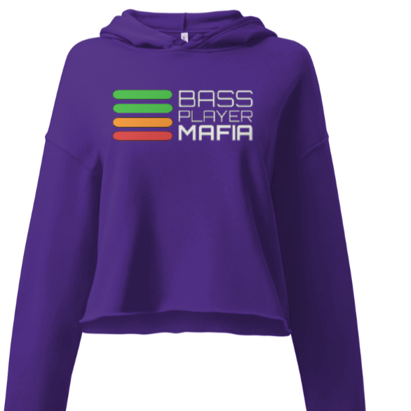 Hoodie Women's Crop Main Logo